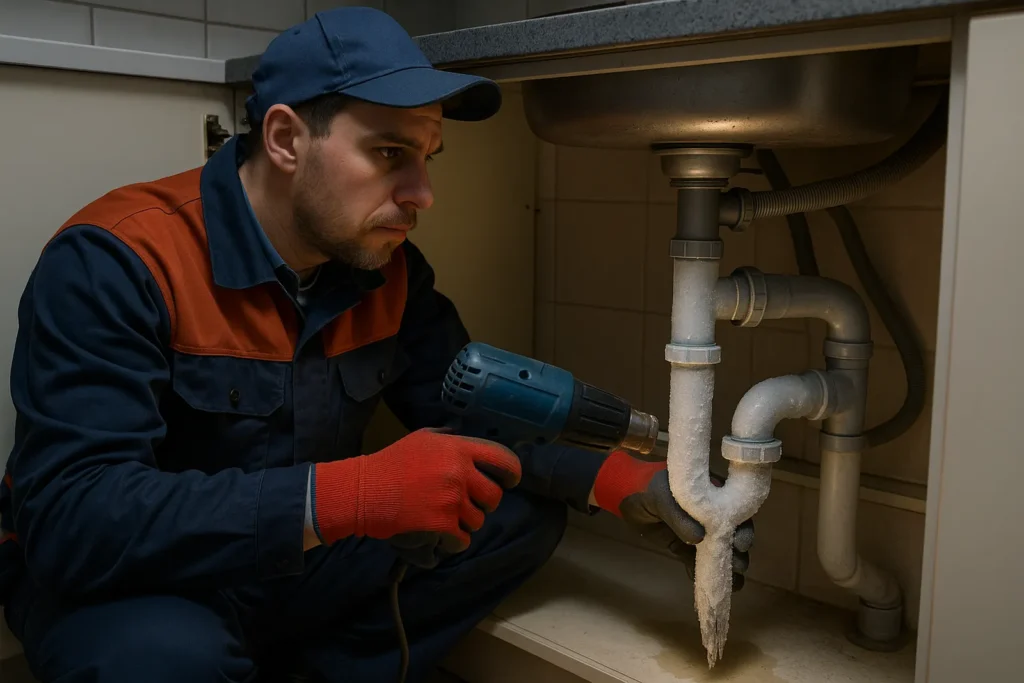 What Should You Do Immediately If Your Pipes Freeze During Cold Weather?