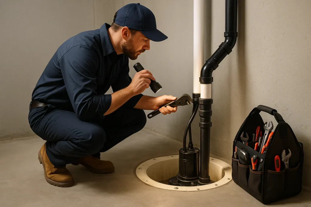 Sump Pump Installation in Levittown, PA