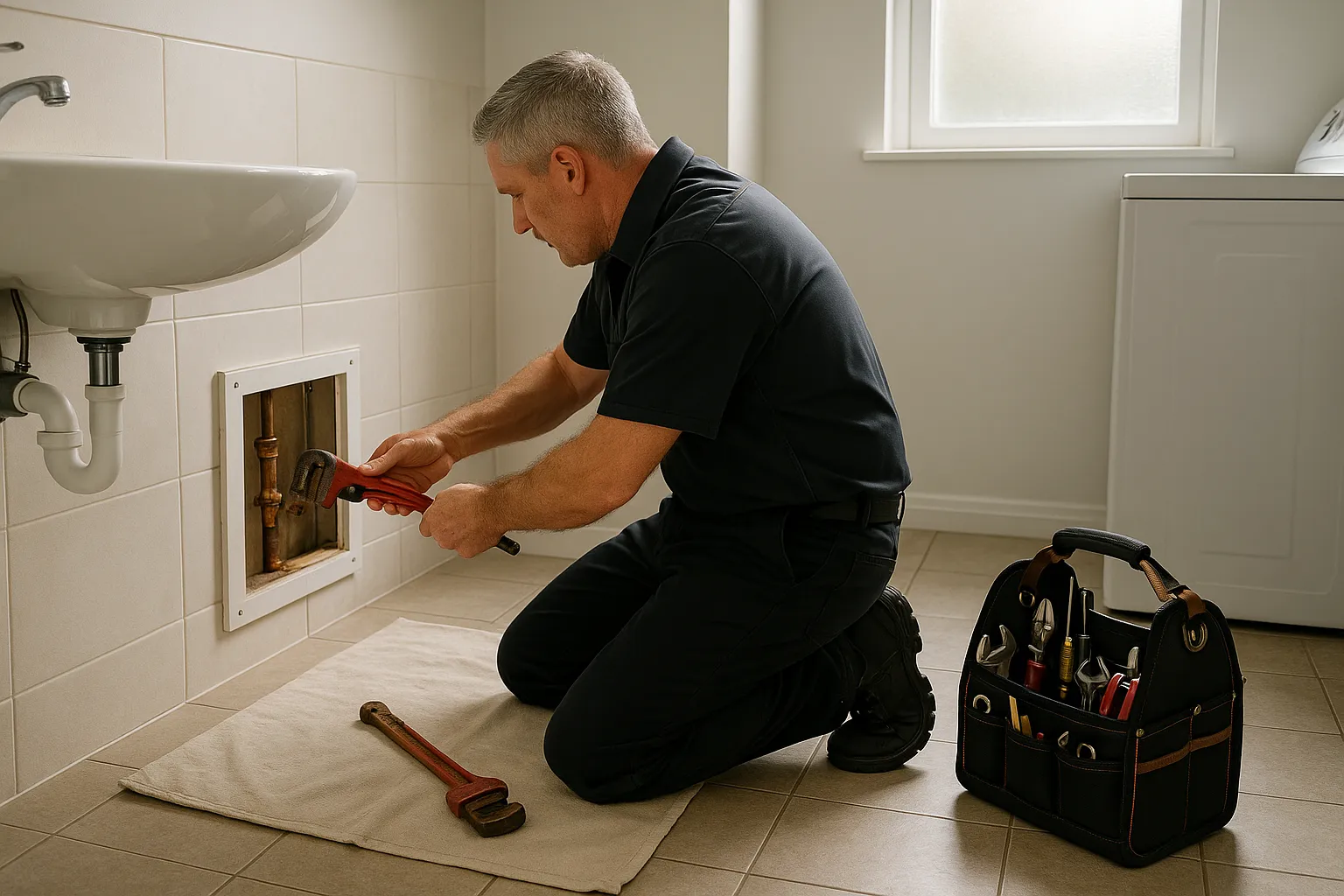 Plumbing Repair in Jamison