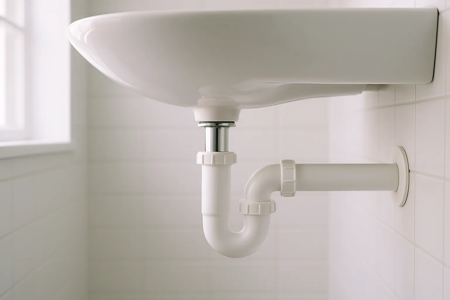 Installing Sink Drain Plumbing