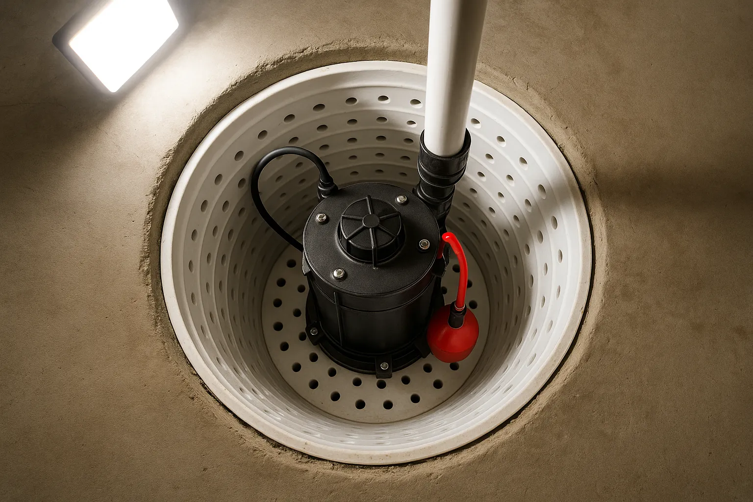 Sump Pump Installation in Jamison