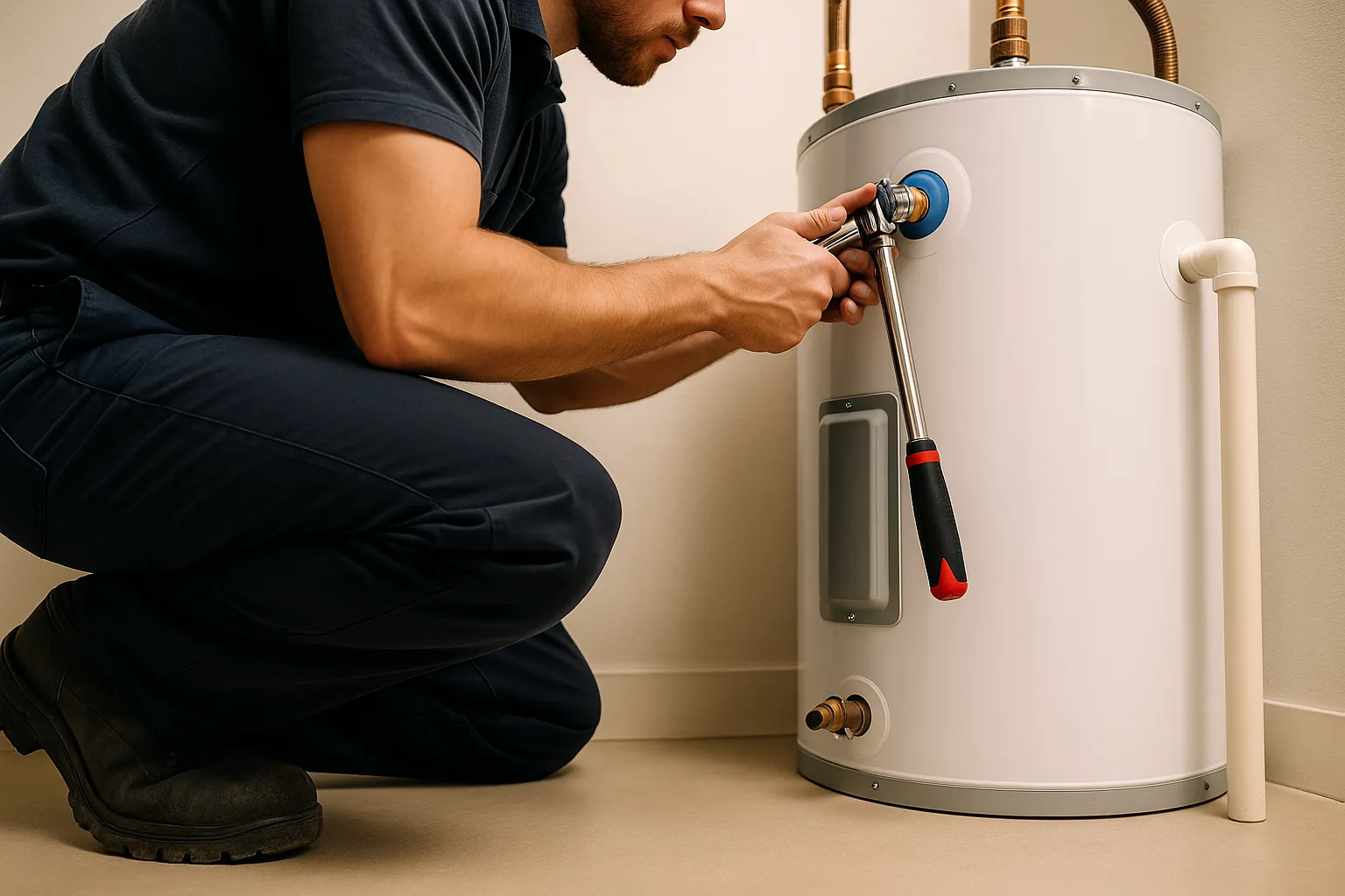 Water Heater Installation in Jamison