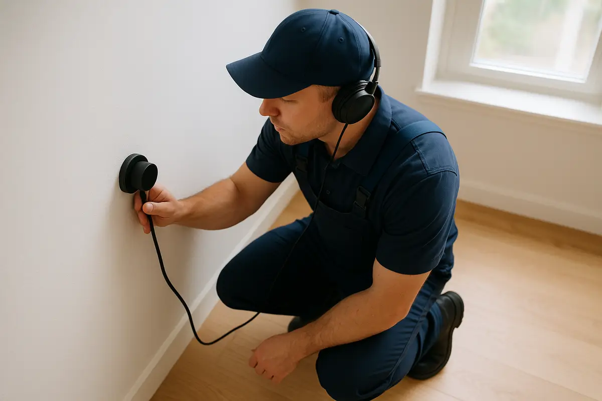 How Plumbers Detect Hidden Water Leaks in Homes