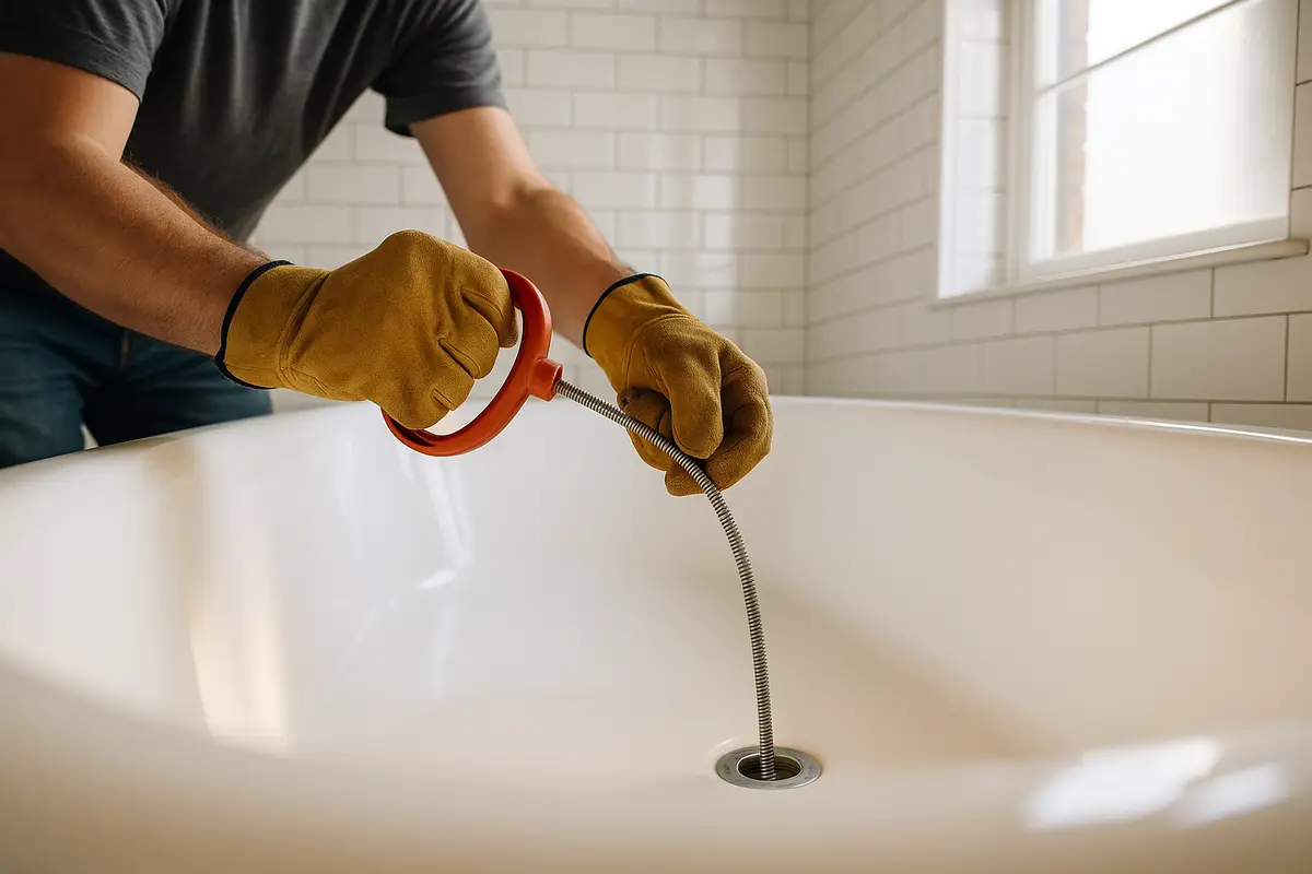 Snaking a Bathtub Drain: A Step-by-Step DIY Guide