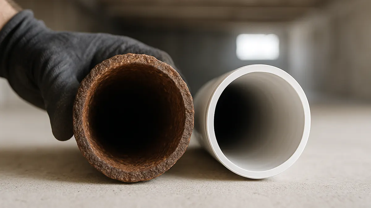 PVC vs. Cast Iron Pipes: What Homeowners Should Know