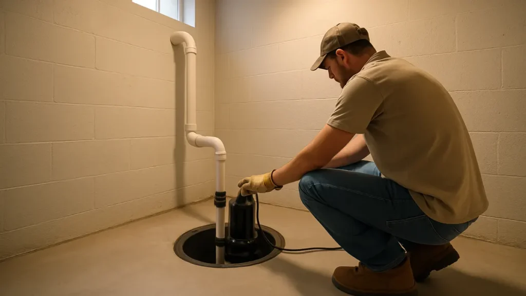 Sump Pump Installation in Feasterville, PA