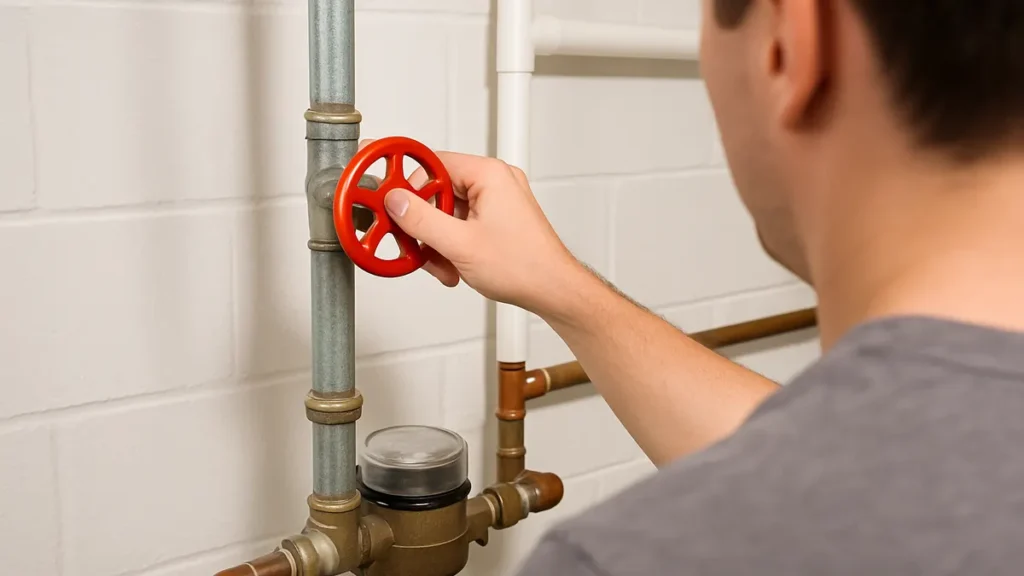How to Shut Off Your Home’s Main Water Valve
